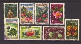 05554  -   Nouvelle Calédonie  :   Yv  314-21  (o)   Fleurs - Gebraucht