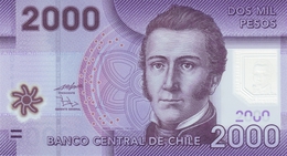 CHILE 2000 PESOS 2009 P-162 UNC [ CL162 ] - Cile