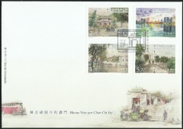 2016 MACAO/MACAU PAINTING OF CHAN CHI VAI STAMP FDC - FDC