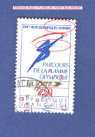 * 1991 N° 2732  FLAMME OLYMPIQUE OBLITÉRÉ - Usados