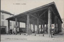 CPA Tarn Non Circulé Cordes Marché La Halle - Cordes