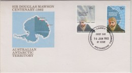 AZT 1983 Sir Douglas Mawson Centenary FDC Casey (30876) - FDC