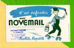 BUVARD & Blotting Paper : Novemail NUTEX C'est Enfantin Patin A Roulettes - Peintures