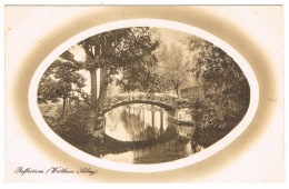 RB 1102 -  Postcard - Reflections Waltham Abbey - Hertfordshire - Hertfordshire