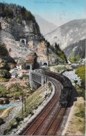 PRATO → Ferrovia Del St.Gottardo, Galleria Spirale Del Prato 1910 - Prato