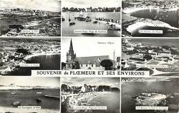 - Morbihan - Ref-C908 - Ploemeur Et Ses Environs - Souvenir De  ..- Lomener - Le Perello - Le Couregand - Larmor Plage - Ploemeur