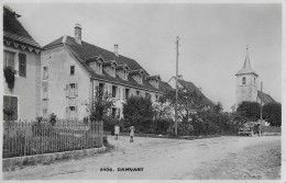 DAMVANT → Kinder Auf Der Dorfstrasse Und Einem Oldtimer Bei Der Kirche, Ca.1930 - Damvant