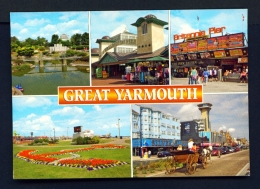 ENGLAND  -  Great Yarmouth   Multi View  Used Postcard - Great Yarmouth