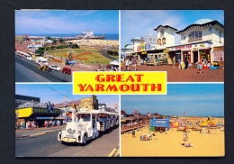 ENGLAND  -  Great Yarmouth   Multi View  Used Postcard - Great Yarmouth