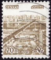 EGYPTE  1979  -  YT  1092 - Pont Du 6 Octobre  - Oblitéré - Usati