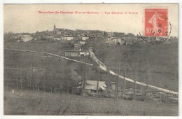82 - MONCLAR-DE-QUERCY - Vue Générale Et Scierie - 1911 - Montclar De Quercy