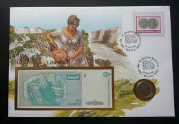 Argentina Liberty 1981 FDC (banknote Coin Cover) * 3 In 1 Cover *rare - Covers & Documents