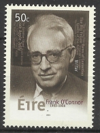 IRELAND 2003 WRITER FRANK O'CONNOR, MNH - Nuovi