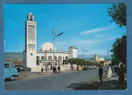 214657 / SAIDA - THE EMIR ABDELKADER  Islam Minaret Mosque Mosquee Moschee BUS CAR , Algerie  Algeria Algerien - Saïda