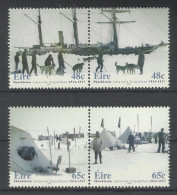 IRELAND 2004 SHACKLETON'S ANTARCTIC EXPEDITION SET MNH - Antarctic Expeditions