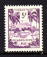Guadeloupe MH Scott #J45 5fr Postage Due - Postage Due