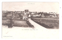 CPA 35 Côte D'Emeraude - CANCALE - La Haute Ville Carte Unused Bon état. - Cancale