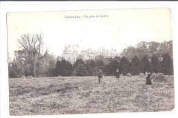 CPA 76 Seine Maritime CHATEAU D'EU-VUE PRISE DES JARDINS Non Ecrite Unused - Eu