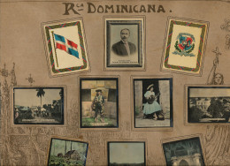 Set Of 10 Pictures Santo Domingo Advert For Susini Cigars Cuba ,  Eladio Victoria , Bandera, Tabaco, Colon, La Vega Etc - Dominicaanse Republiek