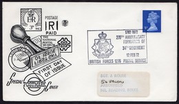 GB British Forces Postal Service Anniversary Cover 1972 - Poststempel