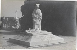 PAIMPOL (22) Carte Photo Monument Aux Morts Guerre 1914-18 - Paimpol