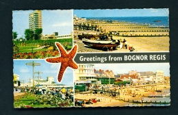 ENGLAND  -  Bognor Regis  Multi View  Used Postcard - Bognor Regis
