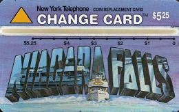 UNITED STATES USA NEW YORK ONLY $5.25 NIAGARA WATERFALLS SHIP L & G MINT  READ DESCRIPTION !! - Cartes Holographiques (Landis & Gyr)