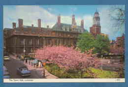 214734 / Leicester - THE TOWN HALL , CAR , GARDEN , L. 0633 , Great Britain Grande-Bretagne - Leicester