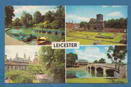 214736 / Leicester - BOTANG LAKE , ABBEY PARK , ROMAN FORUM , ST. NICHOLAS SQUARE BRIDGE,  Great Britain Grande-Bretagne - Leicester