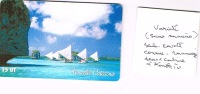 Nouvelle Caledonie Telecarte Phonecard Publique Baie Upi Ile Des Pins Kunie BE - Nouvelle-Calédonie