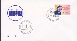 Iceland Sonderstempel REYKJAVIK 1988 Cover Brief LIFIL '88 Numbered Cachet  No. 55 - Briefe U. Dokumente