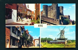 ENGLAND  -  Rye  Multi View  Used Postcard - Rye