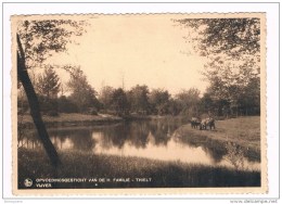 25366 ( 2 Scans ) Tielt - Opvoedingsgesticht Van De H Familie Thirlt  Vijver - Tielt