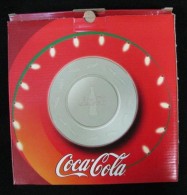 AC - COCA COLA GLASS PLATE 21 CM FROM TURKEY - Huishoudartikelen