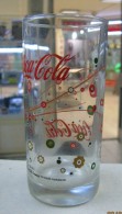 AC - COCA COLA FLOWER DESIGNED NEW RARE GLASS FROM TURKEY - Tazze & Bicchieri