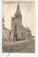 Cpa 01719, Nanteuil-le-haudouin L'église Et Le Monument Lemaire - Nanteuil-le-Haudouin