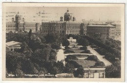 Wien I - Volksgarten Und Museen - 1929 - Museums