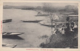 FRENEUSE (78) LES BORDS DE LA SEINE- EDIT LAVERGNE  (barques) - Freneuse