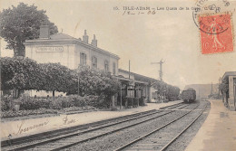 95- L´ISLE-ADAM-  LES QUAIS DE LA GARE - L'Isle Adam