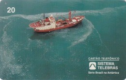 Brazil, Card Number 56, Ship, 2 Scans. - Brasilien