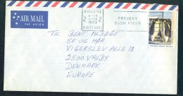 Australian ANTARCTIC Territory 1993.  Cover Send To Denmark 1993. - Brieven En Documenten