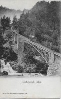 REICHENBACH - BAHN → Alter Lichtdruck Anno 1900 - Reichenbach Im Kandertal