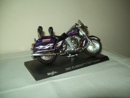Harley Davidson (2002 FLHRSEI CVO Custon) "Maisto"  Scala 1/18 - Moto