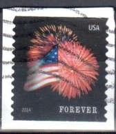 United States 2014 Star Spangled Banner Sc # 4868 - Mi 5047 BC Perf 11 - Used - Oblitérés
