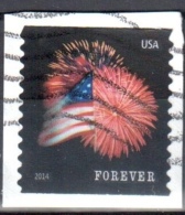 United States 2014 Star Spangled Banner Sc # 4868 - Mi 5047 BC Perf 11 - Used - Gebraucht