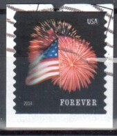 United States 2014 Star Spangled Banner Sc # 4868 - Mi 5047 BC Perf 11 - Used - Used Stamps