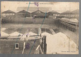 Cpa 01751 Thourotte Le Chantier De Bateaux - Thourotte