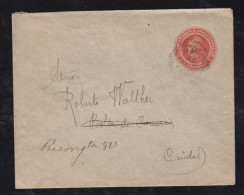 Argentina 1903 Stationery Envelope Local Use - Covers & Documents