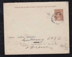 Argentina 1937 Stationery Envelope 5c Buenos Aires To Allen Rio Negro Returned - Covers & Documents