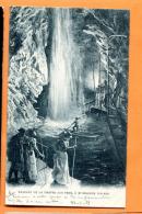 MAR-20 St.-Maurice. Cascade De La Grotte Aux Fées, Elégantes. Barque. Non Circulé - Saint-Maurice